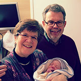 oma en opa kwamen mij gelijk bewonderen!